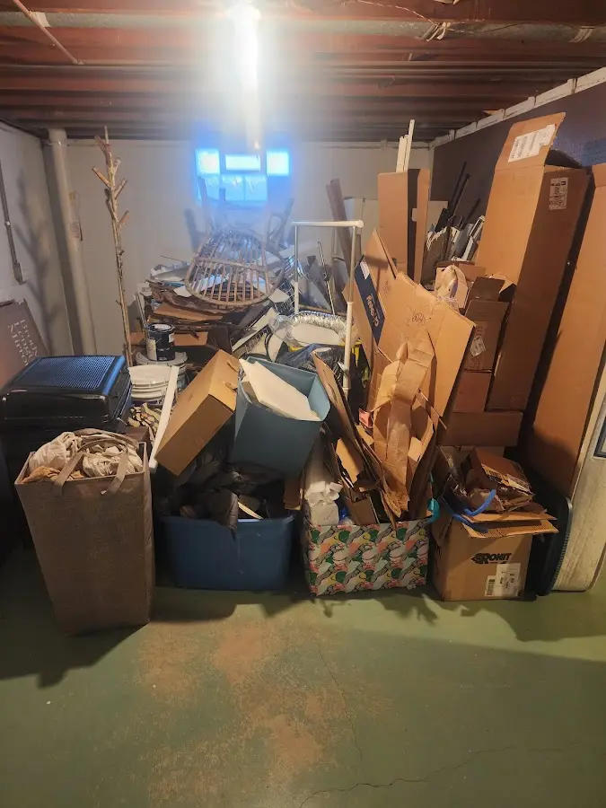 Roll-off dumpster container at job site for 20 Yard Dumpster Rental in Bolivar Peninsula